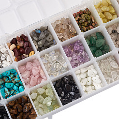 Natural & Synthetic Mixed Gemstone Beads&nbsp;G-TA0001-17