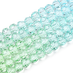 Transparent Glass Beads Strands&nbsp;X1-GLAA-E036-07R
