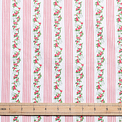 1M Flower Pattern Cotton Fabric&nbsp;DIY-PH0036-57