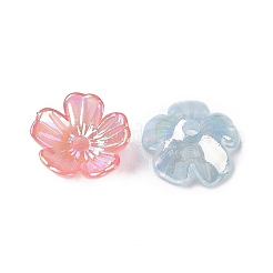 Transparent Acrylic Beads Caps&nbsp;X-OACR-E013-01