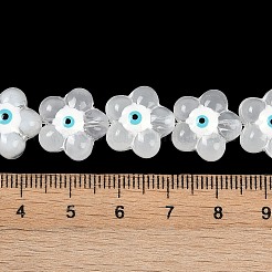 Transparent Glass Beads Strands&nbsp;GLAA-K070-01G