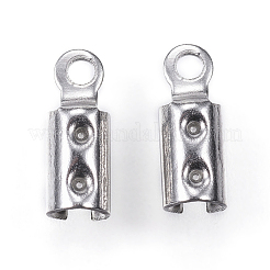 Tarnish Resistant 304 Stainless Steel Folding Crimp Ends&nbsp;X-STAS-P107-07P