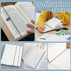12Pcs Alloy with Polyester Elastic Cord Notebook Straps&nbsp;HJEW-PH02434