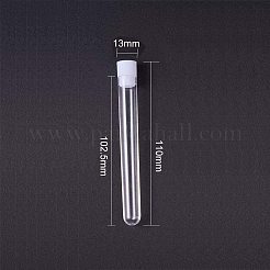 Clear Tube Plastic Bead Containers&nbsp;CON-PH0011-07
