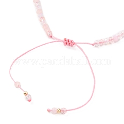 Adjustable Nylon Thread Braided Bead Bracelets&nbsp;BJEW-JB05658-01