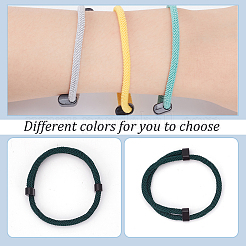 20Pcs 20 Colors Braided Rope Polyester Cord Bracelets Set&nbsp;BJEW-AN0001-49