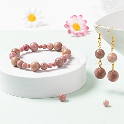 340Pcs 4 Sizes Natural Rhodochrosite Beads&nbsp;G-LS0001-26