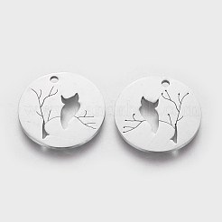 Non-Tarnish 201 Stainless Steel Pendants&nbsp;STAS-Q201-T400