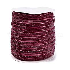 Glitter Sparkle Single Face Velvet Ribbon&nbsp;SRIB-Q023-01A-02