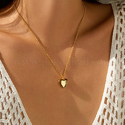 Brass Micro Pave Clear Cubic Zirconia Geometric Pendant Cable Chain Necklaces for Women&nbsp;WG4F4F3-02