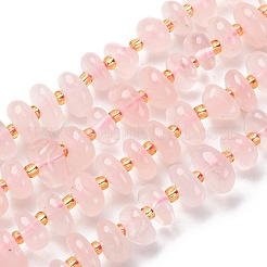 Natural Rose Quartz Beads Strands&nbsp;G-RM250109-A17