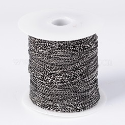 Iron Twisted Chains Curb Chains&nbsp;CHS001Y-B