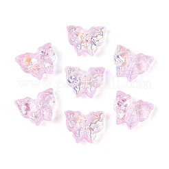 Electroplate Transparent Glass Beads Strands&nbsp;EGLA-T029-06C