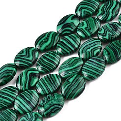 Synthetic Malachite Beads Strands&nbsp;G-M206-38