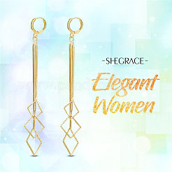 Brass Hoop Earrings&nbsp;JE811A