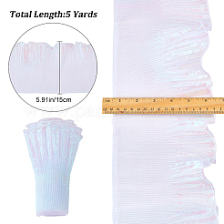Gradient 5 Yards Color Organza Pleated Ribbon&nbsp;OCOR-GF0002-19