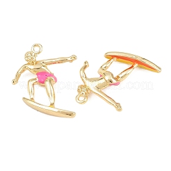Alloy Enamel Pendants&nbsp;FIND-B062-11G