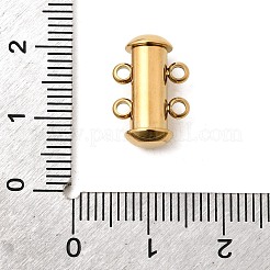 304 Stainless Steel Slide Lock Clasps&nbsp;STAS-F350-05A-G