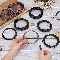 10 Rolls 10 Styles Aluminum Wire&nbsp;AW-FG0001-01