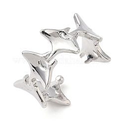 Brass Cuff Rings&nbsp;RJEW-H256-22P