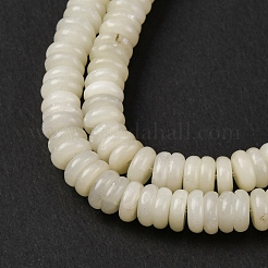 Natural White African Opal Beads Strands&nbsp;G-L624-H12-6x2mm