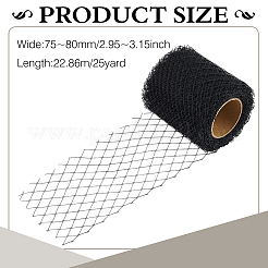 25 Yards Polyester Mesh Ribbons&nbsp;DIY-WH0002-90B