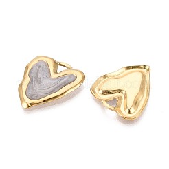 304 Stainless Steel and Enamel Pendants&nbsp;STAS-T068-80A