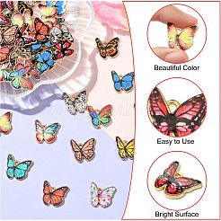 60Pcs 12 Colors Alloy Enamel Pendants&nbsp;FIND-CJ0011-13