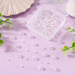 120Pcs 4 Styles Electroplate Glass Beads&nbsp;EGLA-TADJ0001-13A
