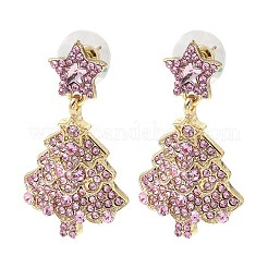 Alloy Dangle Stud Earrings&nbsp;EJEW-H173-02G-01