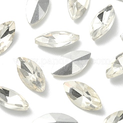 20Pcs Pointed Back Glass Rhinestone Cabochons&nbsp;RGLA-YW0002-01