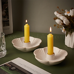 Porcelain Candle Holders&nbsp;DJEW-NB0001-56B
