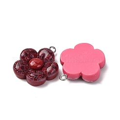 Opaque Tratan Resin Pendants&nbsp;FIND-P035-03P-M