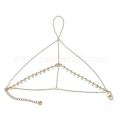 Brass Cable Chains Ring Bracelets for Women&nbsp;BJEW-JB11582
