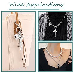 8Pcs 8 Styles Tibetan Style Alloy Big Pendants&nbsp;FIND-CJ0005-85