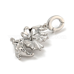 Long-Lasting Plated Brass Pendant Bails&nbsp;KK-O008-02B-P