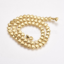 Electroplate Non-magnetic Synthetic Hematite Beads Strands&nbsp;G-K239-17