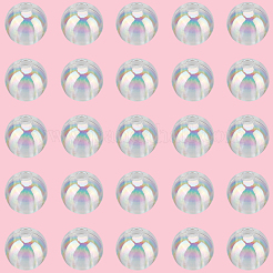 600Pcs Transparent Acrylic Beads&nbsp;MACR-PA0001-01