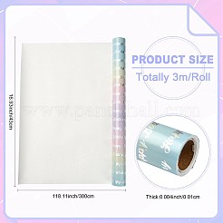 Rainbow Gradient Birthday Gift Wrapping Paper&nbsp;DIY-FZC0002-03C