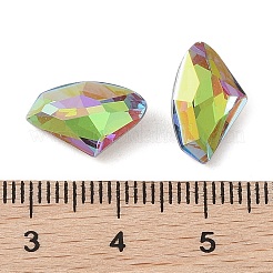 Glass Rhinestone Cabochons&nbsp;RGLA-L029-11B-SPLA
