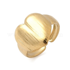 304 Stainless Steel Cuff Rings&nbsp;RJEW-P150-04G