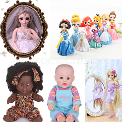 Craft Plastic Doll Eyes&nbsp;DIY-PH0023-96