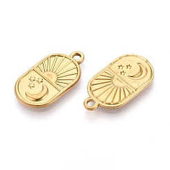 304 Stainless Steel Pendants&nbsp;STAS-T065-12G
