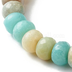 Reiki Natural Mixed Stone & Wenge Wood Beads Stretch Bracelet&nbsp;BJEW-JB06896