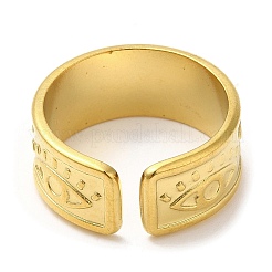 304 Stainless Steel Open Cuff Rings&nbsp;RJEW-K245-71G