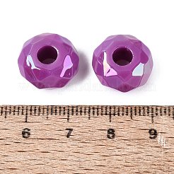 Opaque Acrylic European Beads&nbsp;OACR-E033-23G