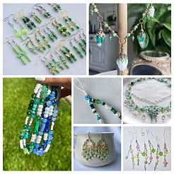 400Pcs 8 Colors Glass Seed Beads&nbsp;GLAA-SC0003-03A