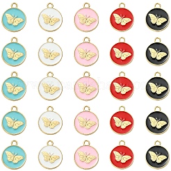 20Pcs Alloy Enamel Pendants&nbsp;FIND-YW0010-99