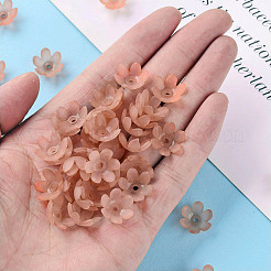 Frosted Acrylic Bead Caps&nbsp;MACR-S371-07A-763