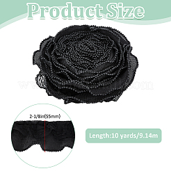 Chiffon Fabric Wrinkle Lace Ribbon&nbsp;OCOR-MA0001-60